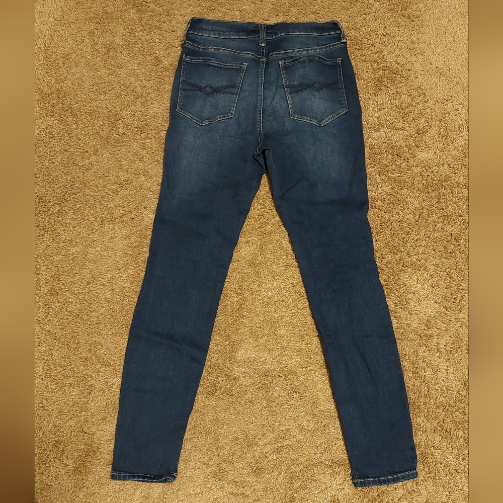 MUDD Flx Stretch Destroyed High Rise Jegging - Picture 8 of 8